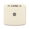 ABB 3559A-A00700 C Kryt spínače kartového, s čirým průzorem slonová kost