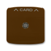 ABB 3559A-A00700 H Kryt kartového spínača, s priehľadným okienkom, hnedý