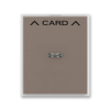 ABB 3559E-A00700 26 kryt spínače kartového lungo / mléčná bílá