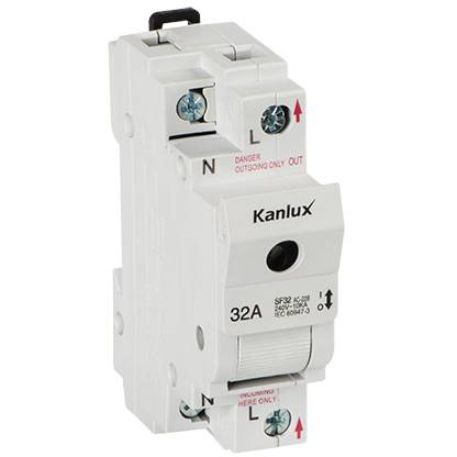 Kanlux 23340 KSF02-32-1P+N   Pojistkový držák do rozvaděče