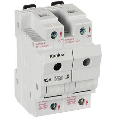 Kanlux 23342 KSF02-63-1P+N   Pojistkový držák do rozvaděče