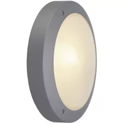 BIG WHITE 229072 BULAN stropní stříbrnošedá 230V E14 60W IP44