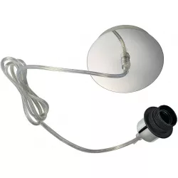 BIG WHITE 155562 FENDA E27 chrom stropní závěs s E27 230V