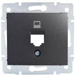 Kanlux 25923 DOMO   Adaptér datové zásuvky 1xRJ45 - grafit