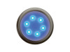Panlux D2/NM DEKORA 2 dekorativní LED svítidlo, nerez - modrá