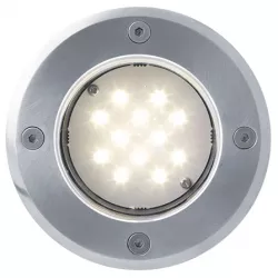 Panlux RO-C03/T ROAD 12LED teplá bílá stříbrné pozemní svítidlo