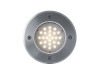 LED svítidlo do zemně ROAD 24LED CW stříbrné pozemní svítidlo