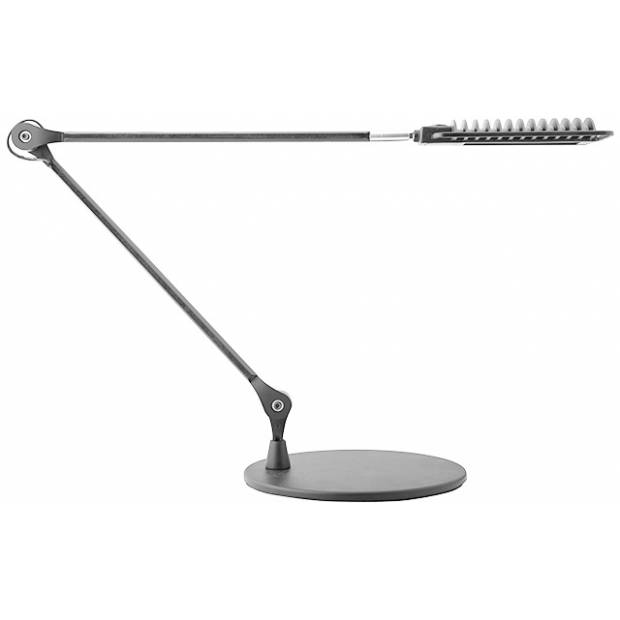 Panlux PN23100002 LARA DUO designová stolní COB LED lampa, stříbrná - teplá bílá