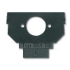 ABB 1764-0-0059 Nosná maska - 1x vstavaná zásuvka XLR (Neutrik typ MP) čierna