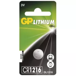 GP Batteries B15651 Lithiová knoflíková baterie GP CR1216, blistr