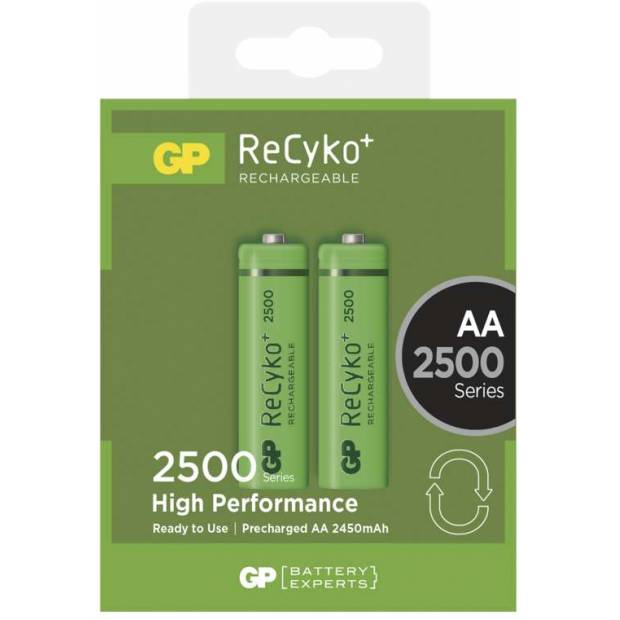 GP Batteries B1405 Nabíjecí baterie GP ReCyko+ 2500 HR6 (AA), krabička