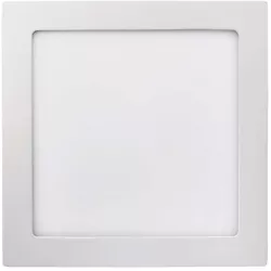 EMOS Lighting ZM6141 LED panel 225×225, přisazený bílý, 18W teplá bílá