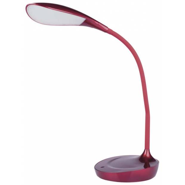 EMOS Lighting Z7596R LED stolní lampa DEL-1321, červená s USB