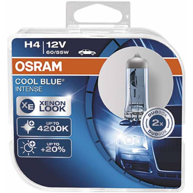 Osram C2607.5 Autožárovka OSRAM H4 12V 60 / 55W 64193 HCB COOL BLUE