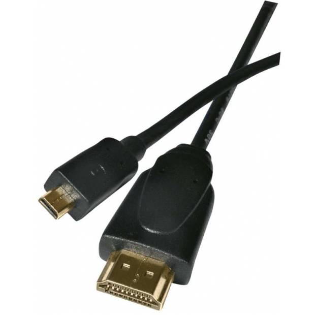 Emos SD1201 HDMI 1.4 high speed kabel ethernet A vidlice-D vidlice 1,5m