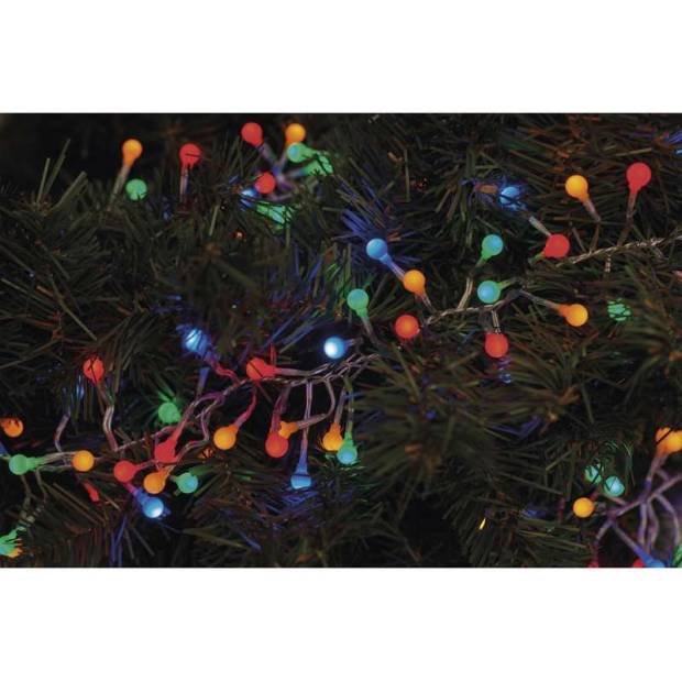 Emos ZY2034T 288 LED řetěz – ježek, 2,4m, multicolor, časovač