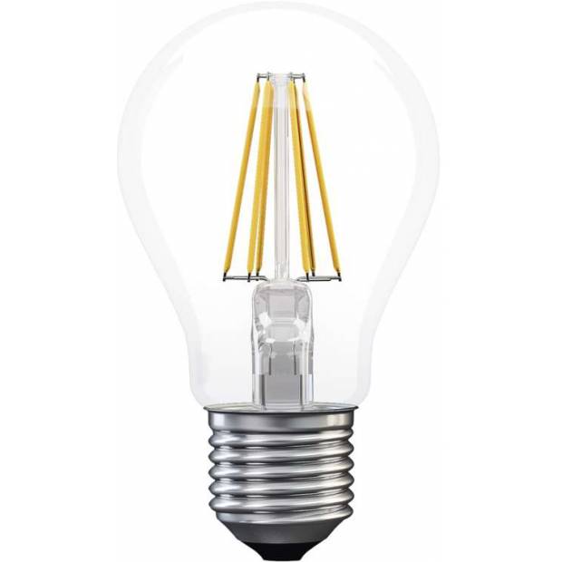 EMOS Lighting Z74273 LED žárovka Filament A60 A++ 8W E27 studená bílá