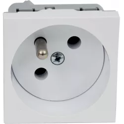 Zásuvkový modul QUADRO s ochraným kolíkem QP 45X45_HB Kopos