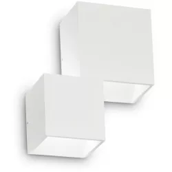 Massive 187358 Led venkovní nástěnné svítidlo ideal lux rubik ap2 bianco  bílé