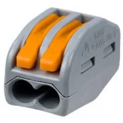 SVORKA WAGO 222-412 2X2,5 ORANZ. PACKA