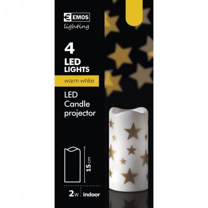 EMOS Lighting ZY2309 LED dekorativní projektor – hvězdičky, vnitřní