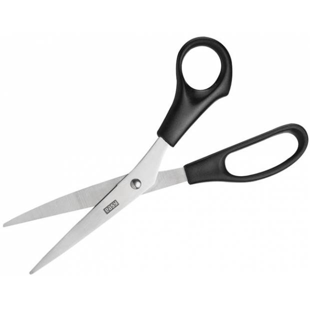 Kancelářské nůžky 21cm - černé -  1ks/bal EASY Office