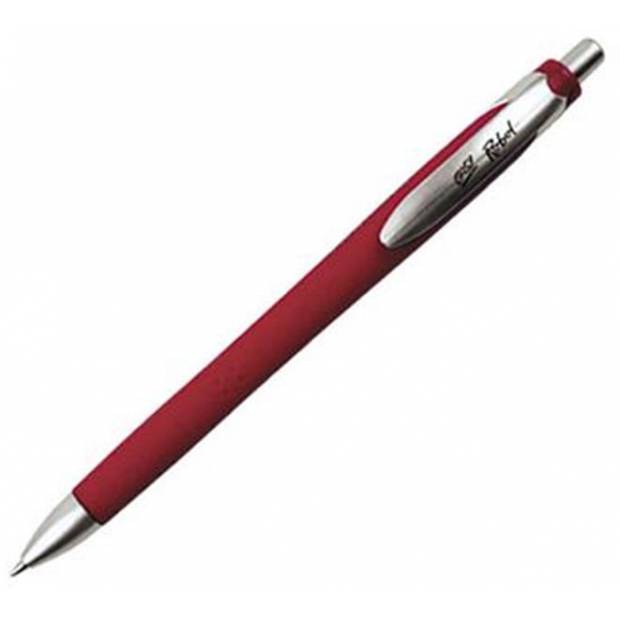 REBEL  - kuličkové pero červená náplň  (balení 20ks) EASY Office
