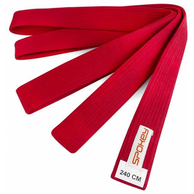 Spokey UNSU-Pás ke kimonu červený Spokey