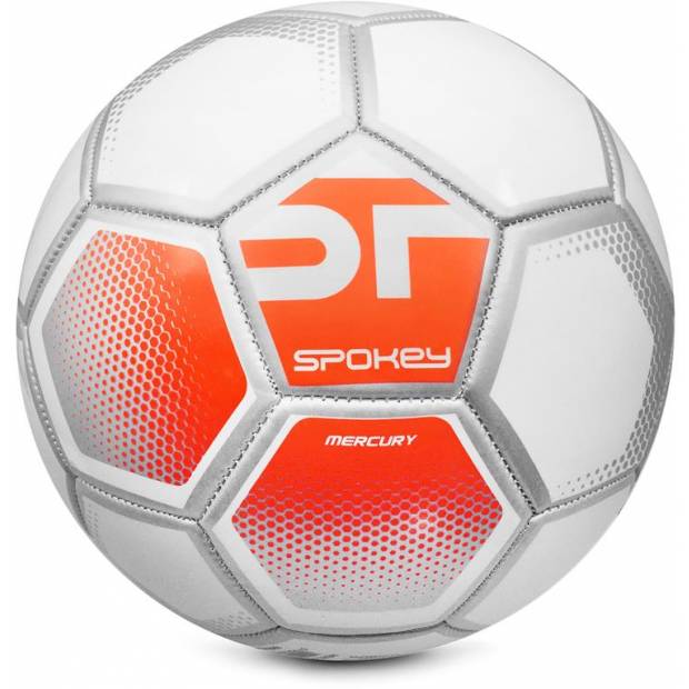 Spokey MERCURY Fotbalový míč vel. 5 bílo-oranžový Spokey