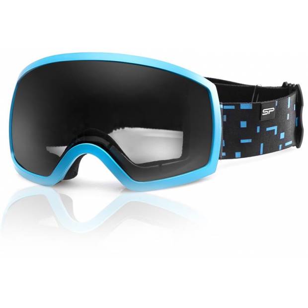 Spokey RADIUM lyžařské brýle modro-černé Spokey