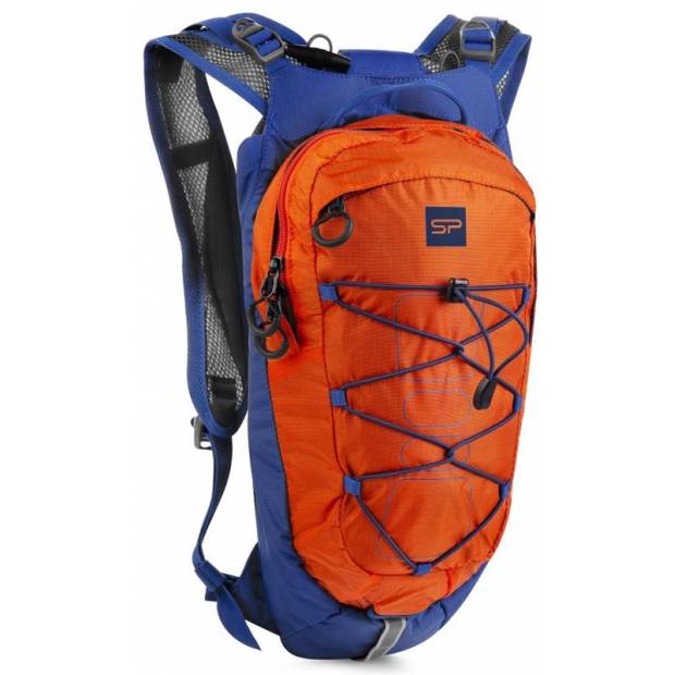 Spokey DEW Sportovní, cyklistický a běžecký batoh 15 l, oranžovo-modrý Spokey