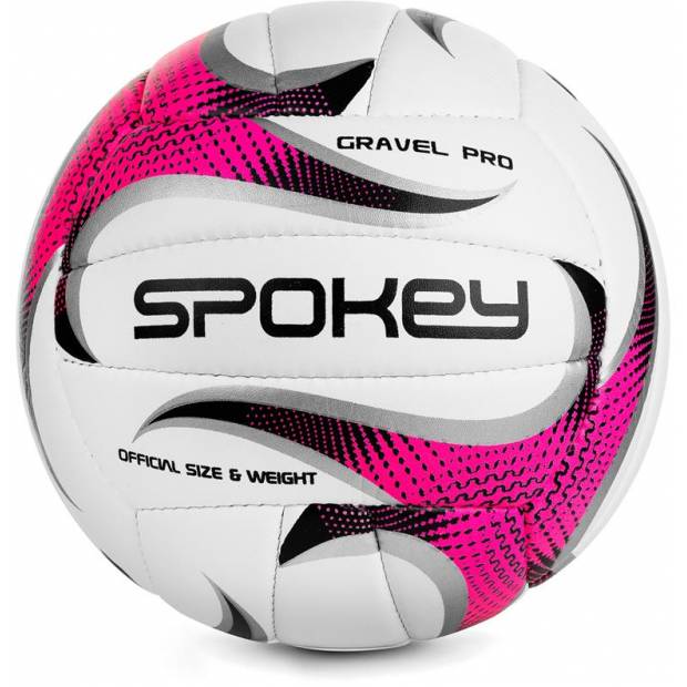 Spokey GRAVEL PRO Volejbalový míč růžový vel. 5 Spokey