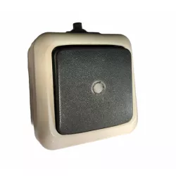 3558-91602 S Ovládač zapínací s čirým průzorem se svorkou N 1/0S IP44 šedý ABB