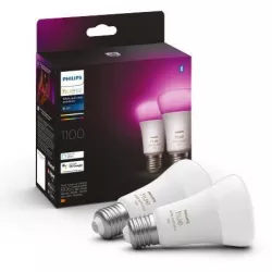 Massive 8719514291317 Hue Bluetooth 2x žárovka LED E27 A60 9W 1100lm 2000-6500K RGB