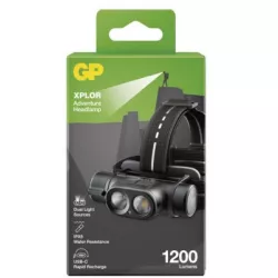 GP P8569 LED nabíjecí čelovka GP Xplor PHR19, 1200 lm